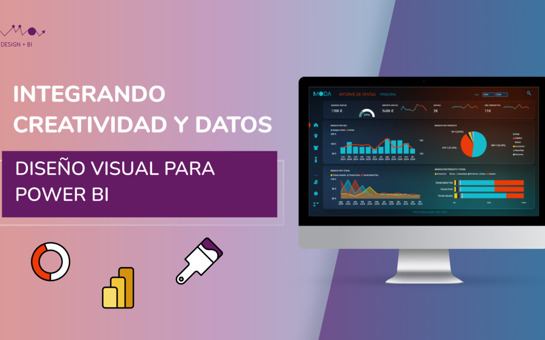 Integrando creatividad y datos: Diseño visual para Power BI